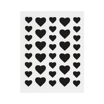 Ink Love Twin Heart Acne Pimple Patch with Cutline
