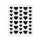 Ink Love Twin Heart Acne Pimple Patch with Cutline
