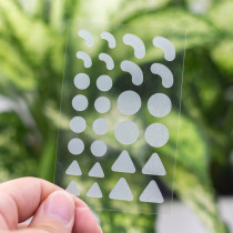 Multi Shapes Clear Acne Blemish Patches Infused With Tea  Tree Oil