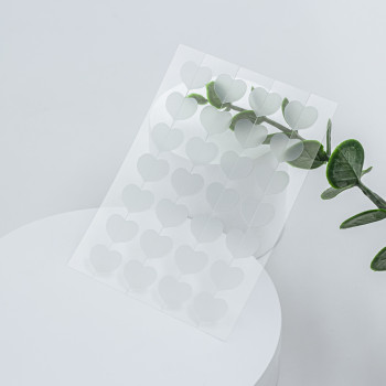 Clear Love Peach Slice Heart Shape Acne Pimple Patch Stickers