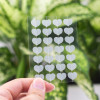 Clear love peach slice heart shape acne pimple patch stickers