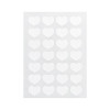 Clear love peach slice heart shape acne pimple patch stickers