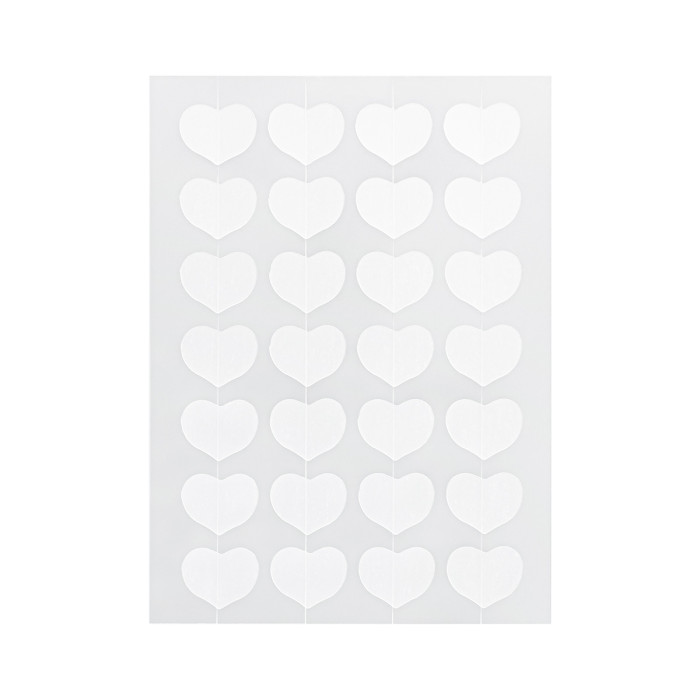 Clear love peach slice heart shape acne pimple patch stickers