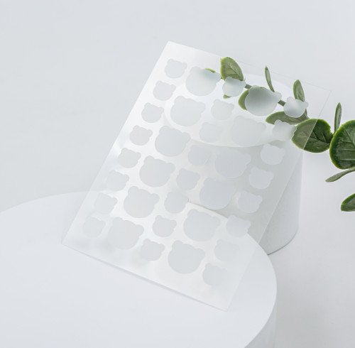 Clear Acne Pimple Patch with Cute Bear Shape Twin Size