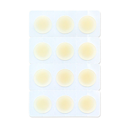 Beveled Pimple Patches with raised middle and thin edge for Acne Treatment