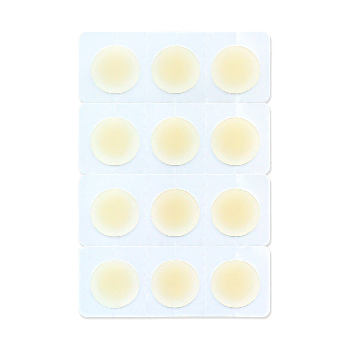 Beveled Pimple Patches with raised middle and thin edge for Acne Treatment