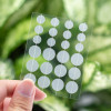 Twin size acne spot patch stickers in 24 dots combo with cutlines