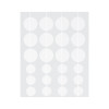 Twin size acne spot patch stickers in 24 dots combo with cutlines