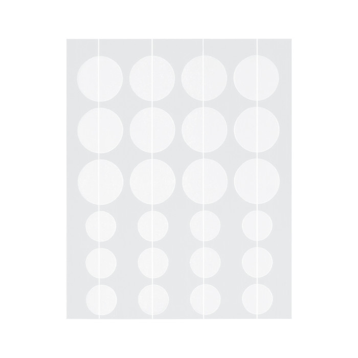 Twin size acne spot patch stickers in 24 dots combo with cutlines