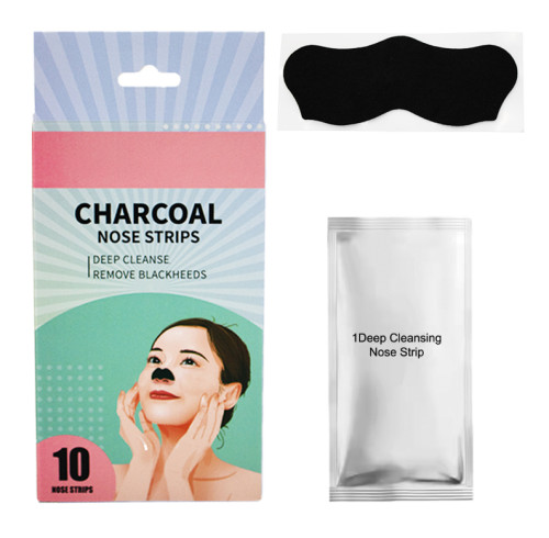 OEM ODM Natural Deep Cleansing Black Head Nose Patch Blackhead Removing Mask  Nose Pore Strips