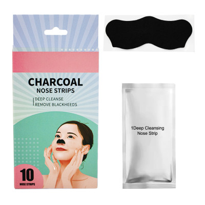 OEM ODM Natural Deep Cleansing Black Head Nose Patch Blackhead Removing Mask  Nose Pore Strips
