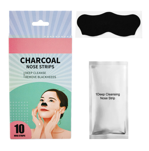 OEM ODM Natural Deep Cleansing Black Head Nose Patch Blackhead Removing Mask  Nose Pore Strips