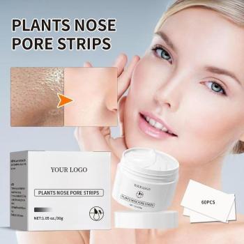 Nose Pore Strips Pore Cleansing Cream Peel off Blackhead Mask with Salicylic Acid