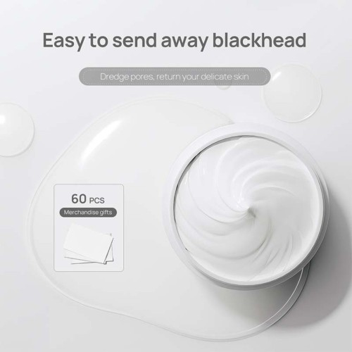 Nose Pore Strips Blackhead Remover Mask  Pore Treatment Cream with Salicylic Acid and Aloe Exfoliating