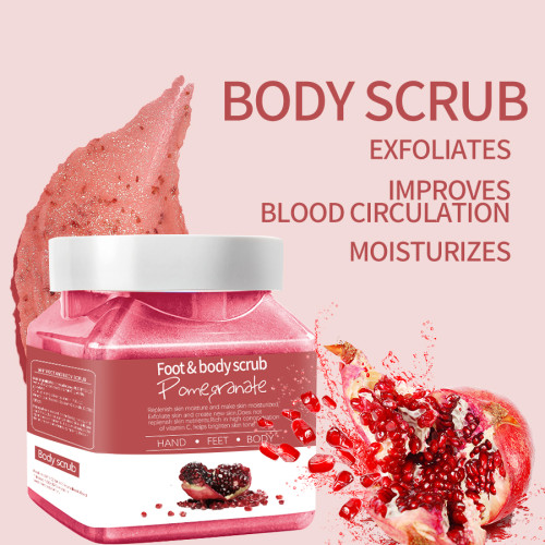 Custom OEM Body Scrub Gentle Exfoliating Chicken Skin Cleansing Cream