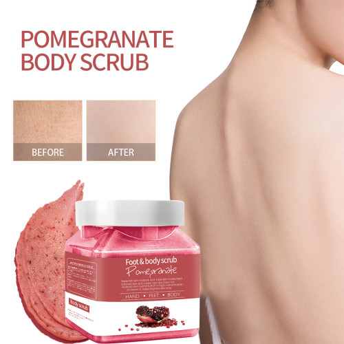 Custom OEM Body Scrub Gentle Exfoliating Chicken Skin Cleansing Cream