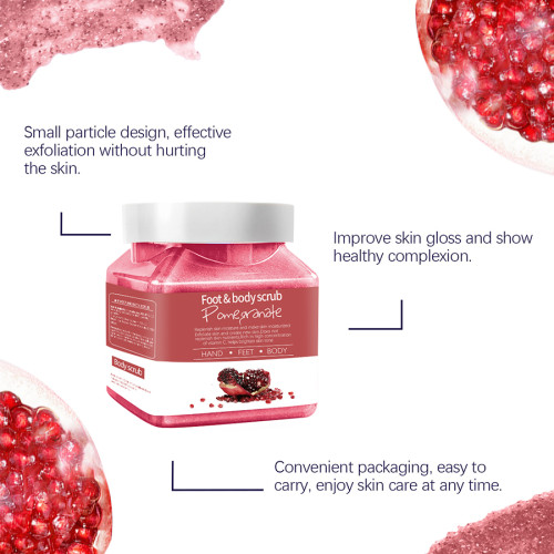 Custom OEM Body Scrub Gentle Exfoliating Chicken Skin Cleansing Cream