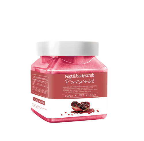 Custom OEM Body Scrub Gentle Exfoliating Chicken Skin Cleansing Cream