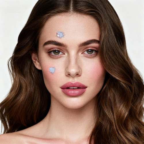 Mini Shark Shaped Hydrocolloid Acne Stickers for Daily Skincare Routine