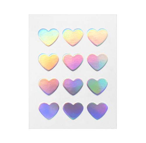 Holographic Pimple Patch Heart Shpaed Waterproof Breathable Acne Spot Treatment