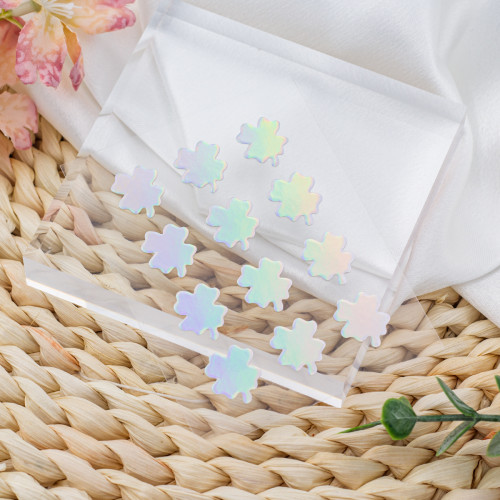 Laser Pimple Patch Four-leaf Clover-shaped Acne Patch Ultra-Thin Adhesive Blemish Conceal Patches