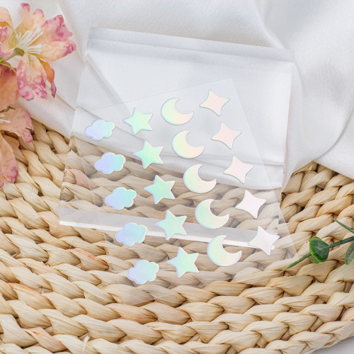 Starry Dreams: Holographic Cloud and Moon Acne Pimple Patch
