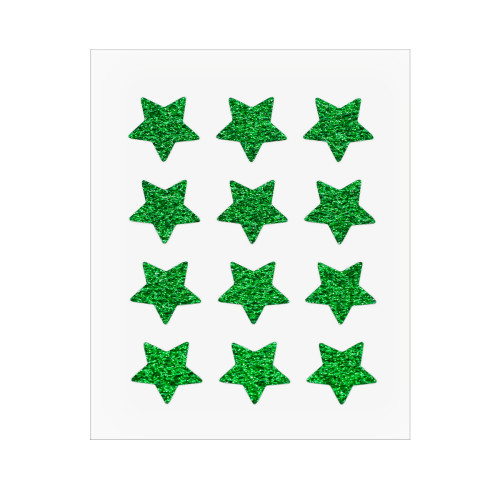 Customized Green Glitter Star Hydrocolloid Acne Pimple Patch