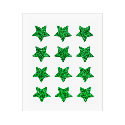 Customized Green Glitter Star Hydrocolloid Acne Pimple Patch