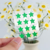 Customized Green Glitter Star Hydrocolloid Acne Pimple Patch