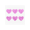 Pink Heart Glitter Hydrocolloid Patches for a Sparkling Self-Care Ritual