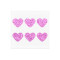 Pink Heart Glitter Hydrocolloid Patches for a Sparkling Self-Care Ritual