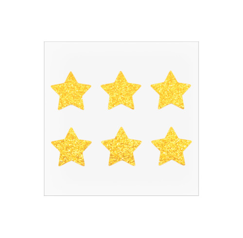 Customized Golden Glitter Star Hydrocolloid Acne Pimple Patch