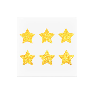 Customized Golden Glitter Star Hydrocolloid Acne Pimple Patch