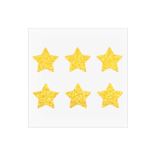 Customized Golden Glitter Star Hydrocolloid Acne Pimple Patch