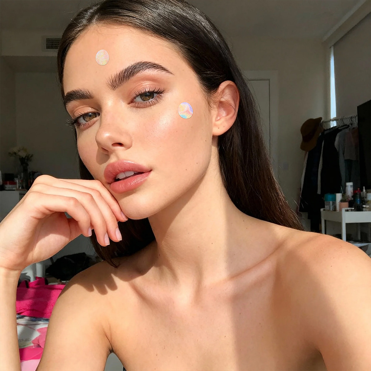 Colorful Glitter Pimple Patches