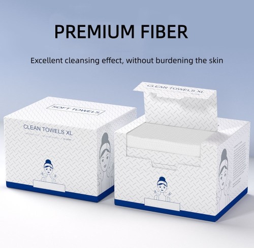 Wholesale Disposable Cotton Face Cleaning Towel For Remove Makeup