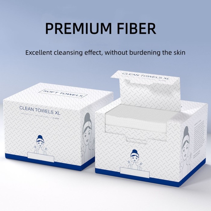 Wholesale Disposable Cotton Face Cleaning Towel For Remove Makeup