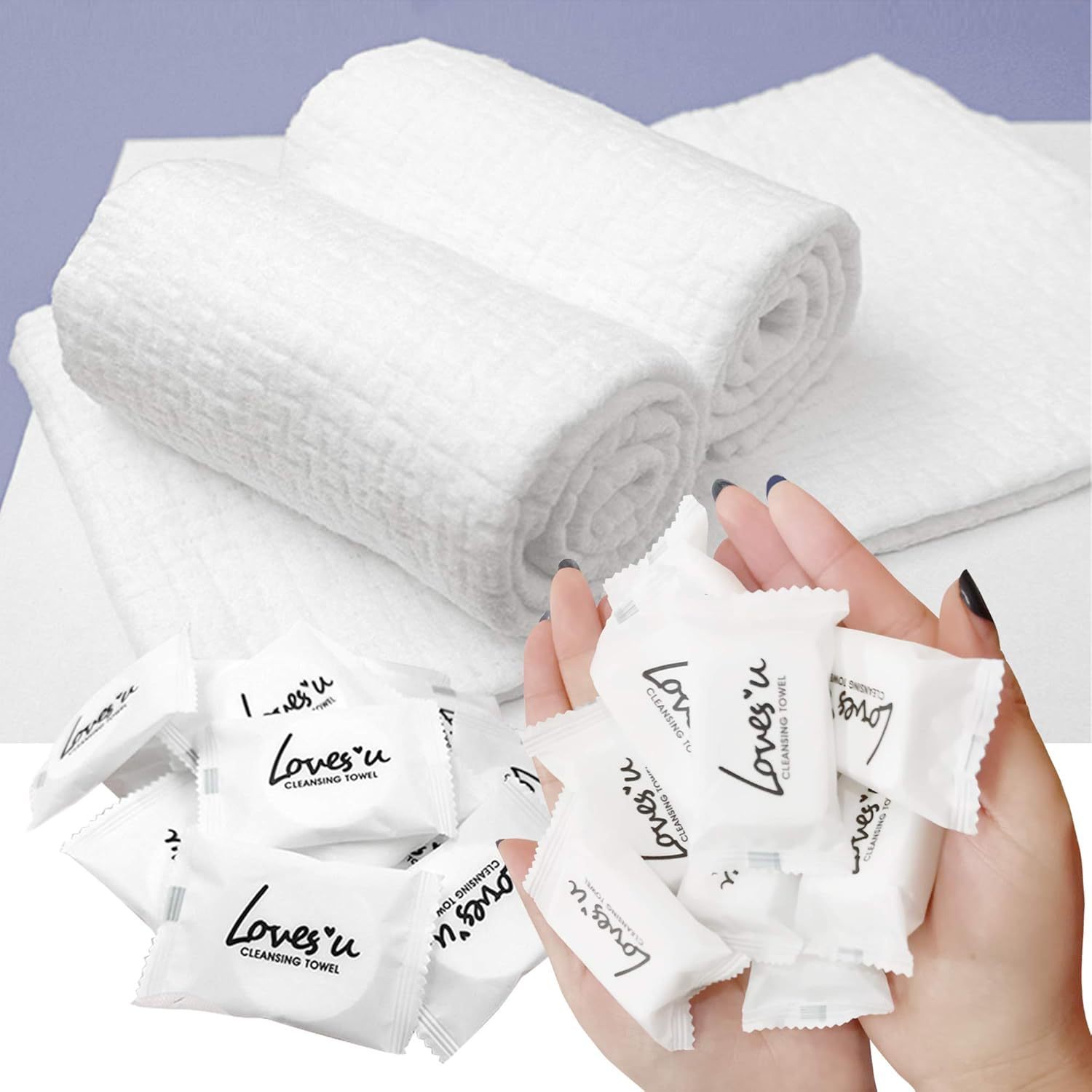 compressed towel