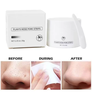 Nose Pore Strips Blackhead Remover Mask  Pore Treatment Cream with Salicylic Acid and Aloe Exfoliating