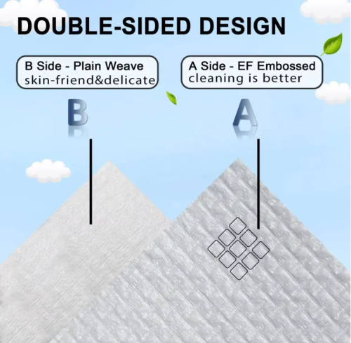 Daily Use Makeup Removal Face Towels Facial Cleaning Disposable Face Towel For Face