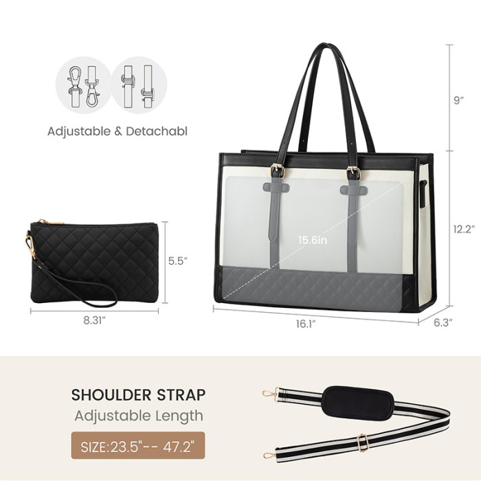 Laptop Bag for Women 15.6 17.3 inch