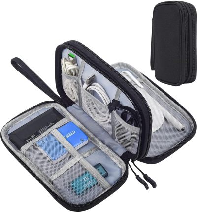 Factory Wholesale Electronics Accessories Organizer Pouch Bag Carrying Case Bag