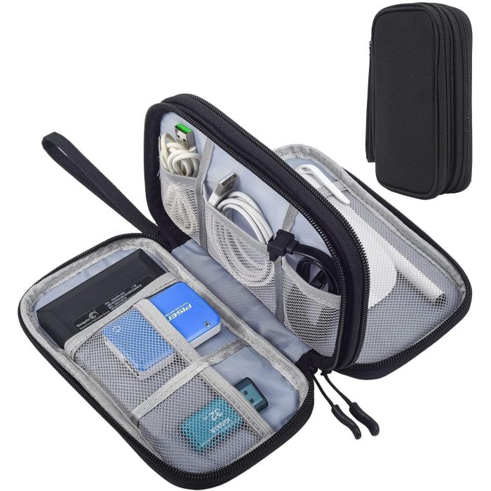 Factory Wholesale Electronics Accessories Organizer Pouch Bag Carrying Case Bag