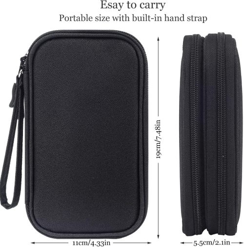 Factory Wholesale Electronics Accessories Organizer Pouch Bag Carrying Case Bag