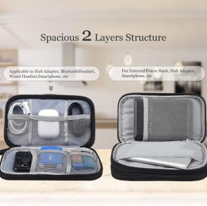 Factory Wholesale Electronics Accessories Organizer Pouch Bag Carrying Case Bag