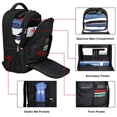 Factory Wholesale Laptop Backpack Computer Bag Travel Backpack