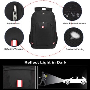 Factory Wholesale Laptop Backpack Computer Bag Travel Backpack