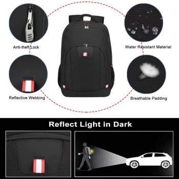 Factory Wholesale Laptop Backpack Computer Bag Travel Backpack