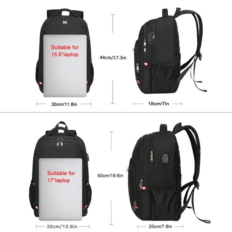 The Size of ifTravel Backpack