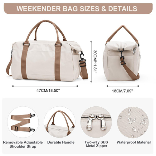 Factory Wholesale Travel Duffel Bag Sports Tote Gym Bag